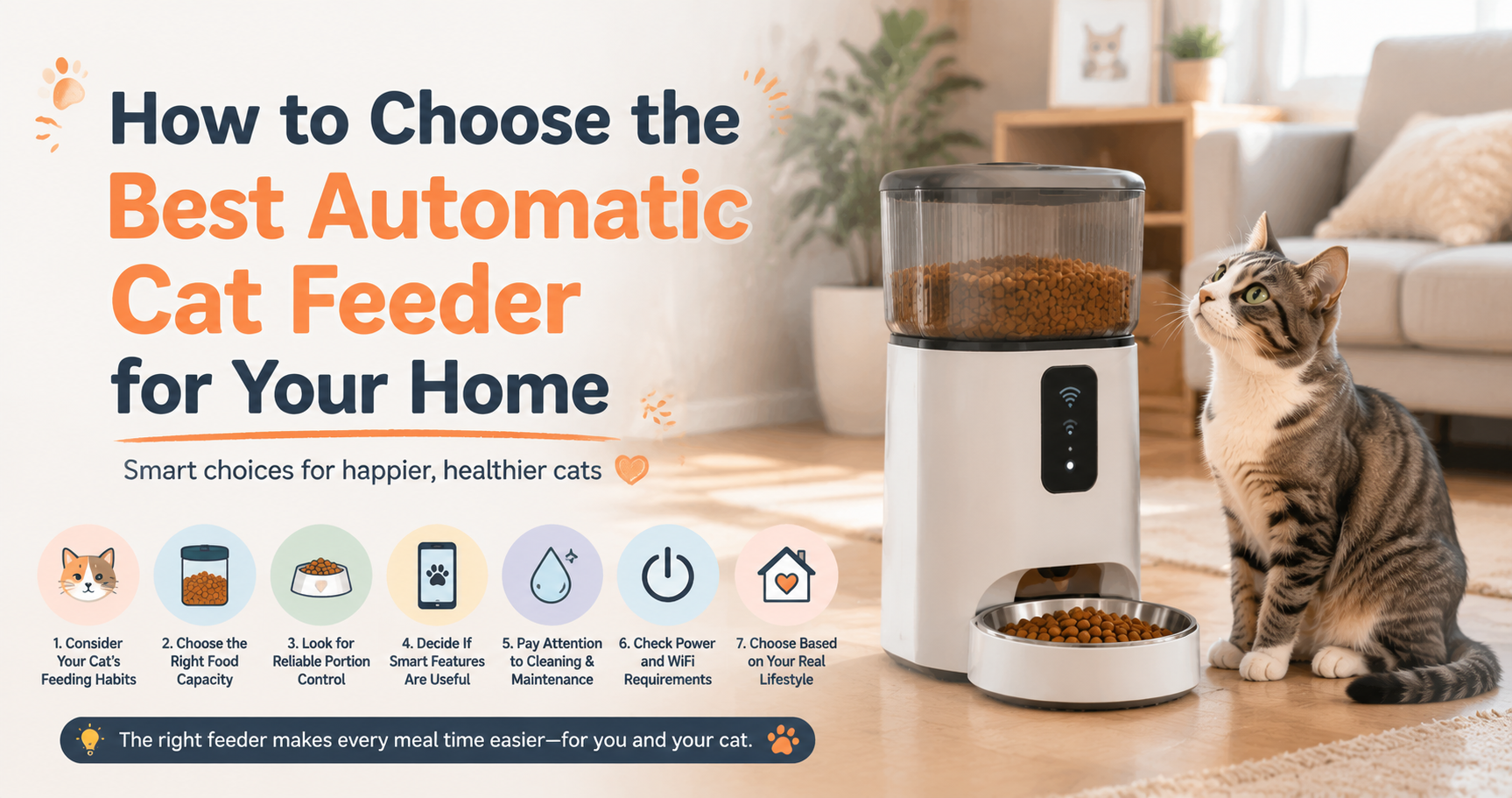How to Choose the Best Automatic Cat Feeder for Your Home