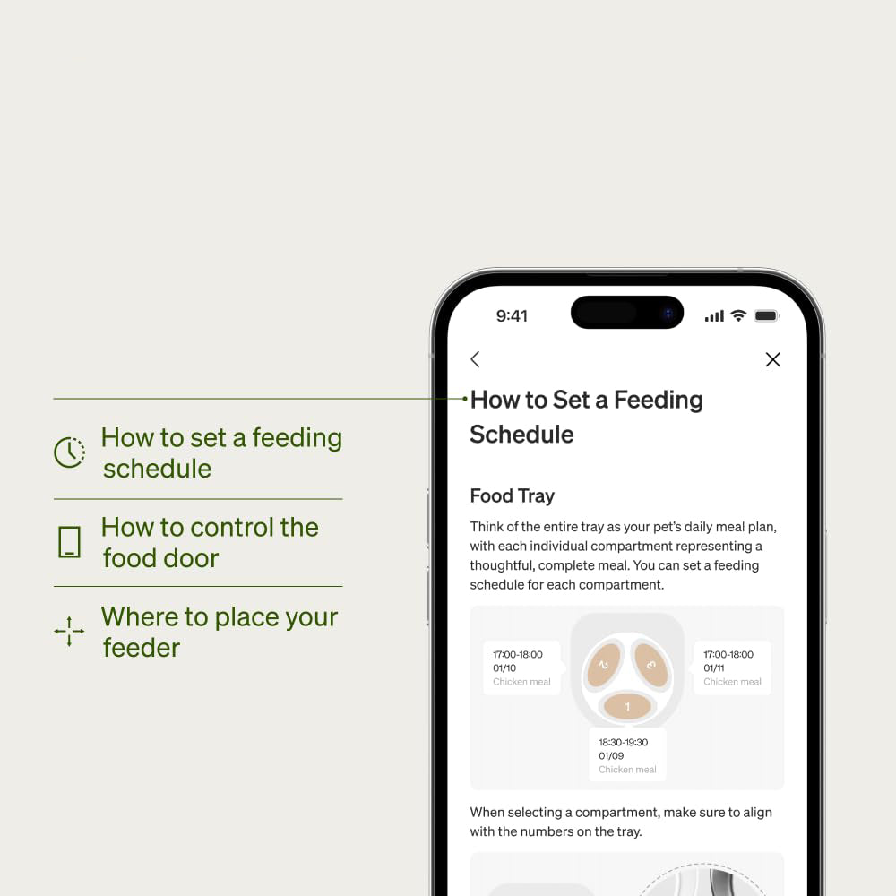 Automatic Wet Food Cat Feeder with Cooling System App Control Stainless Steel Bowl