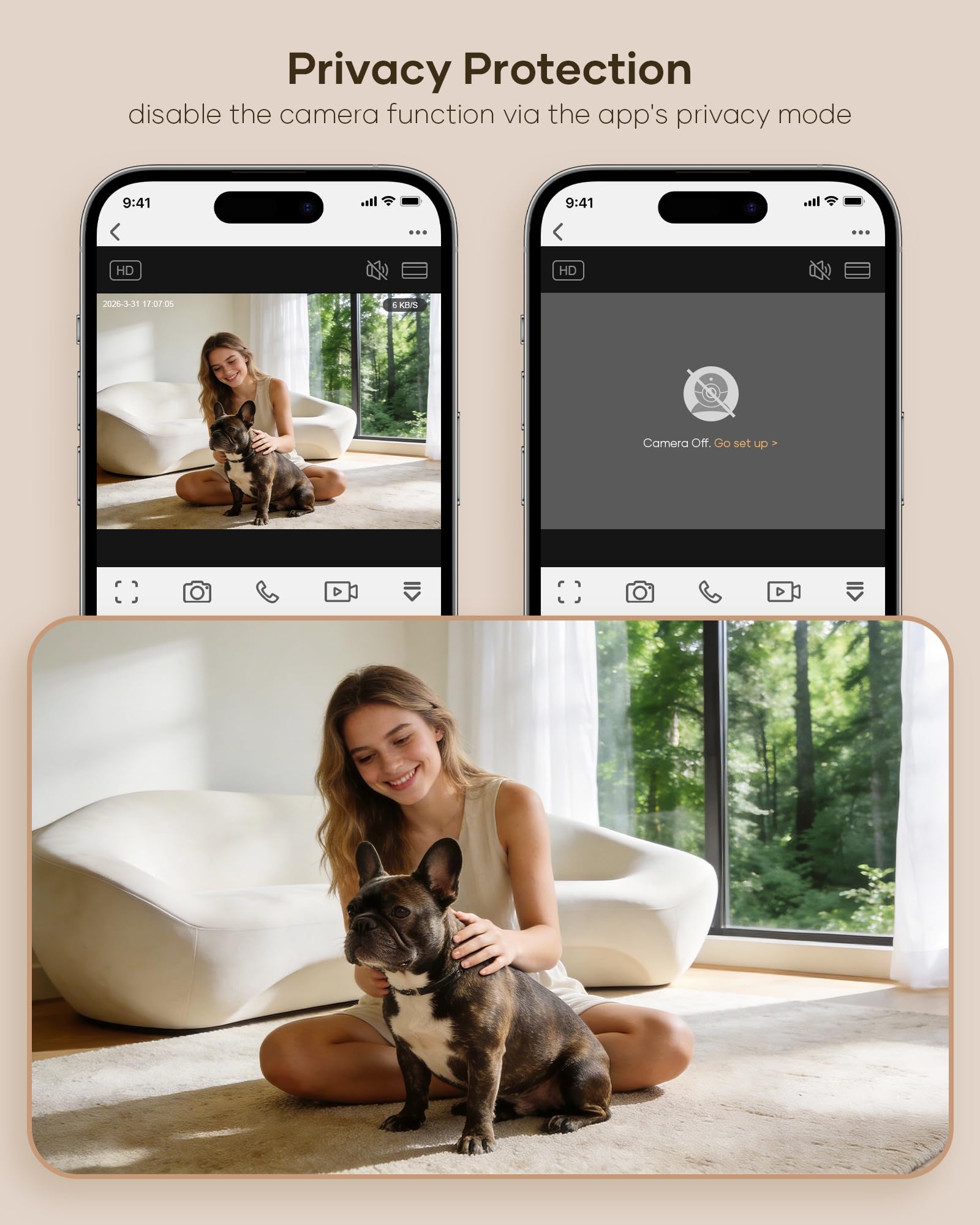 Automatic Cat Feeder with Camera 7L Smart Pet Feeder 1080P Video WiFi App Control