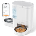 Automatic Cat Feeder with Water Dispenser 4L Food Tank 3L Waterer WiFi App Control