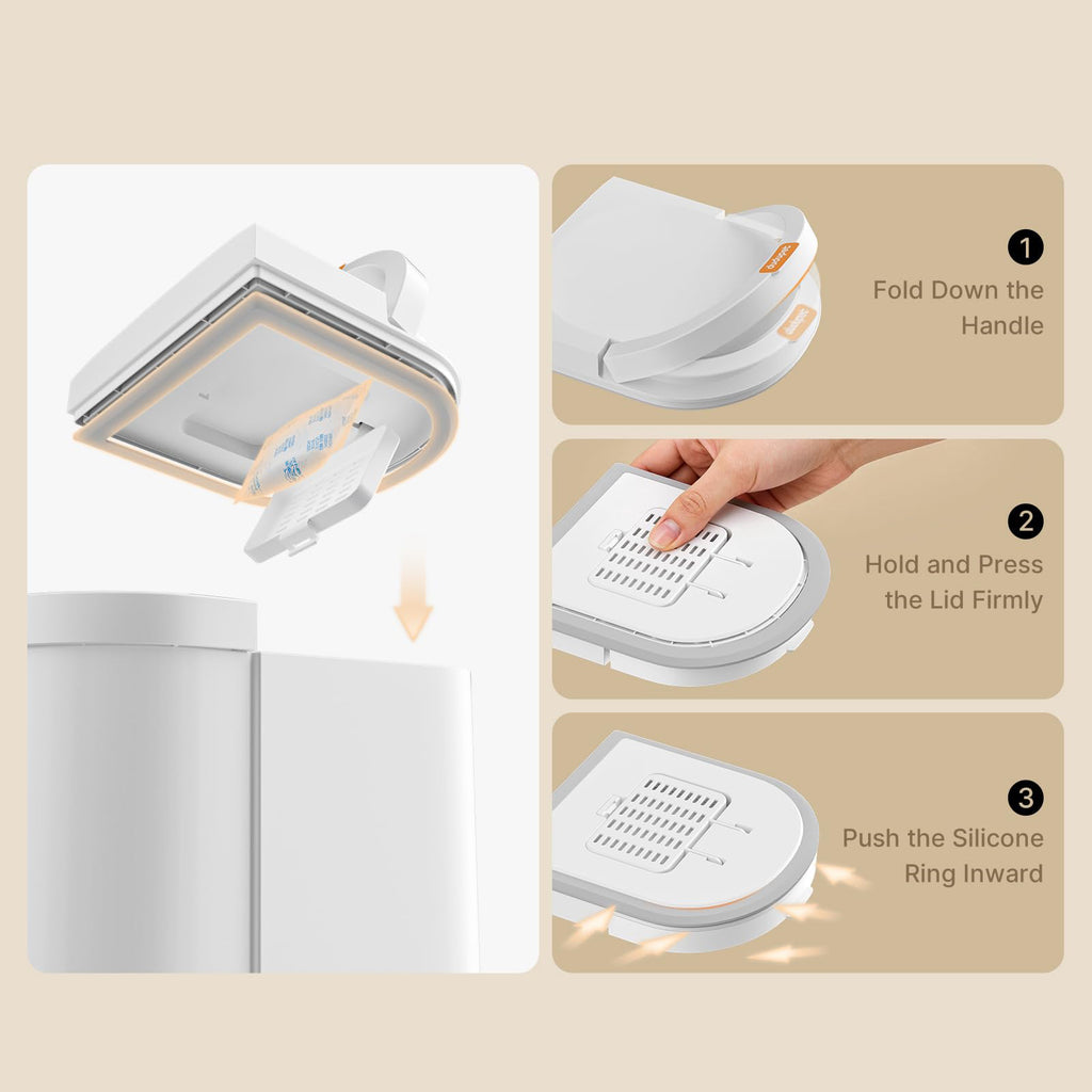 Automatic Cat Feeder with Water Dispenser 4L Food Tank 3L Waterer WiFi App Control